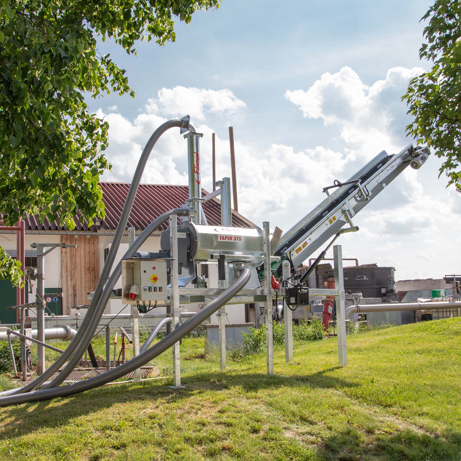 »Tapir 375« slurry separator